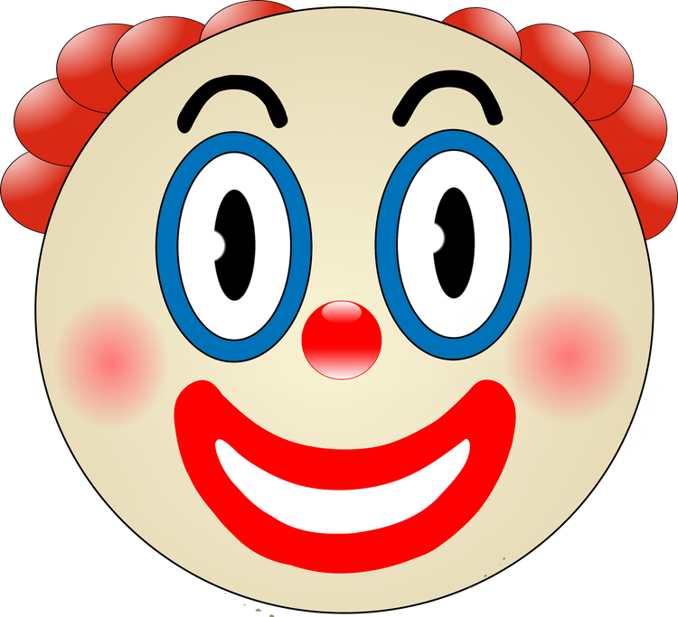 Funny Clown Icon